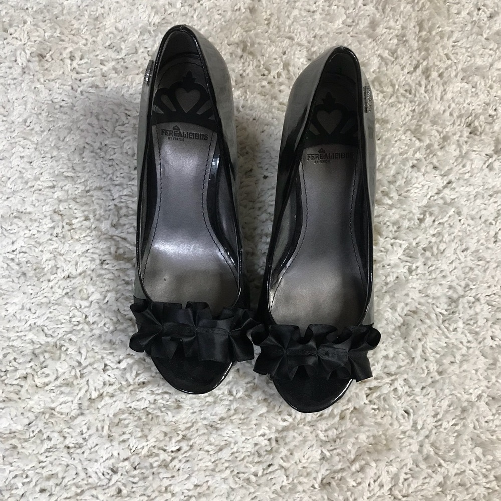 black heels